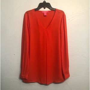 Catherine Malandrino Long sleeve blouse.